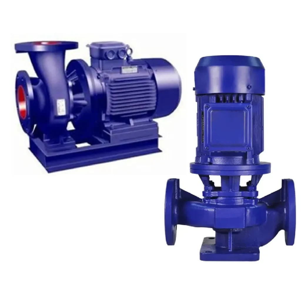 Vertical Pipeline Pump Vertical Cold and Hot Water Industrial Pump Agricultural Irrigation Water Pump circulation pump