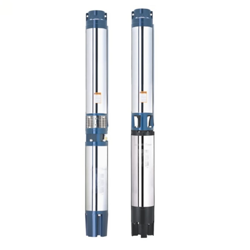 6SP Series Inch Submersible Deep Well Pump, Plastic Impeller Stainless Steel Powerful Electric Deep Well Borehole Pump For High Volumes of Water