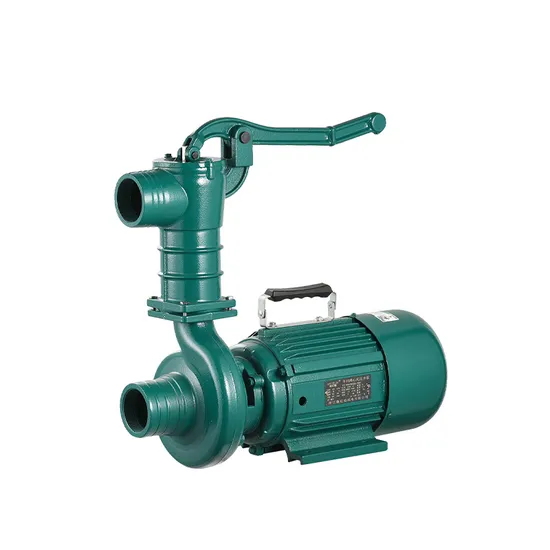 Big Flow Deep Well Hand Electric Pump Cast Iron Self-Priming Centrifugal Pump