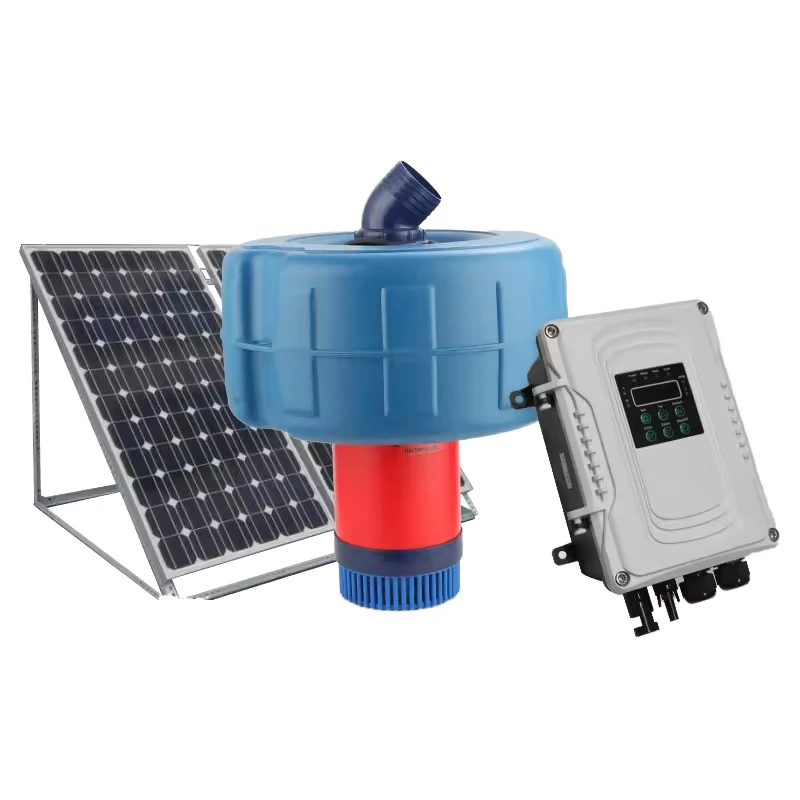 Stainless Steel Floating Solar Aerator Pump Automatic Oxygen Pump for Fish Pond & Shrimp Farm