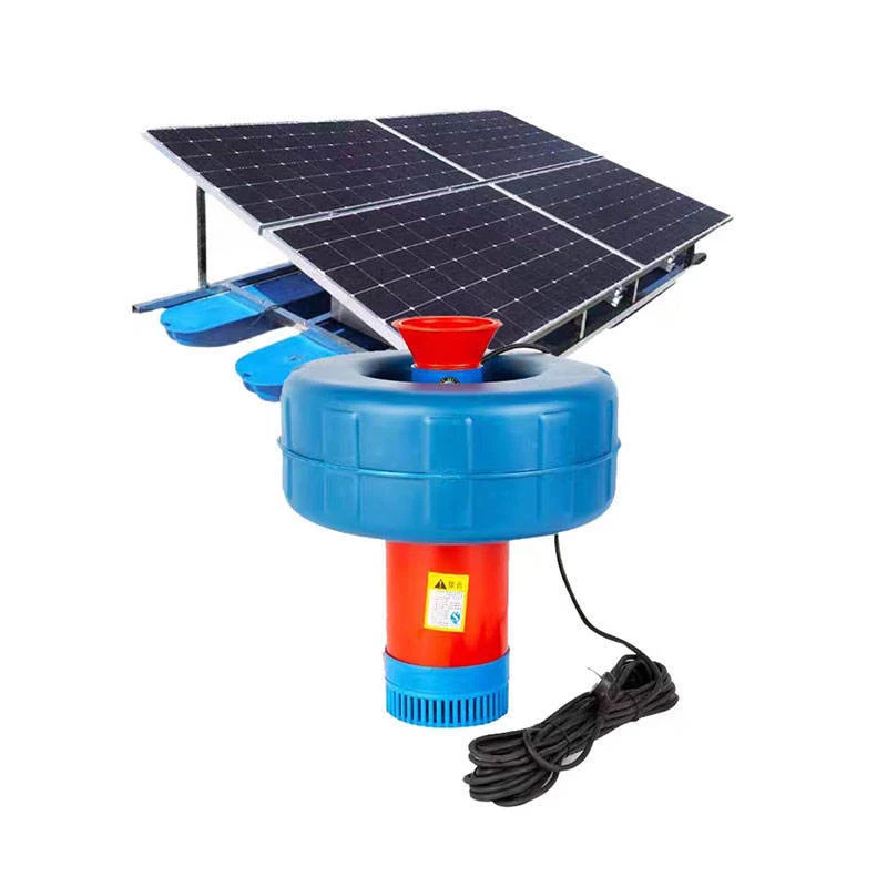 Stainless Steel Floating Solar Aerator Pump Automatic Oxygen Pump for Fish Pond & Shrimp Farm - Image 2