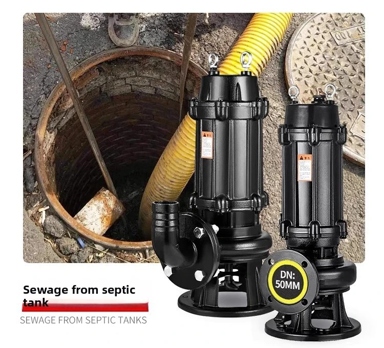 Industry High Head Electric High Centrifugal Stainless Steel Sealing OEM Submersible Sewage Pump - Image 4