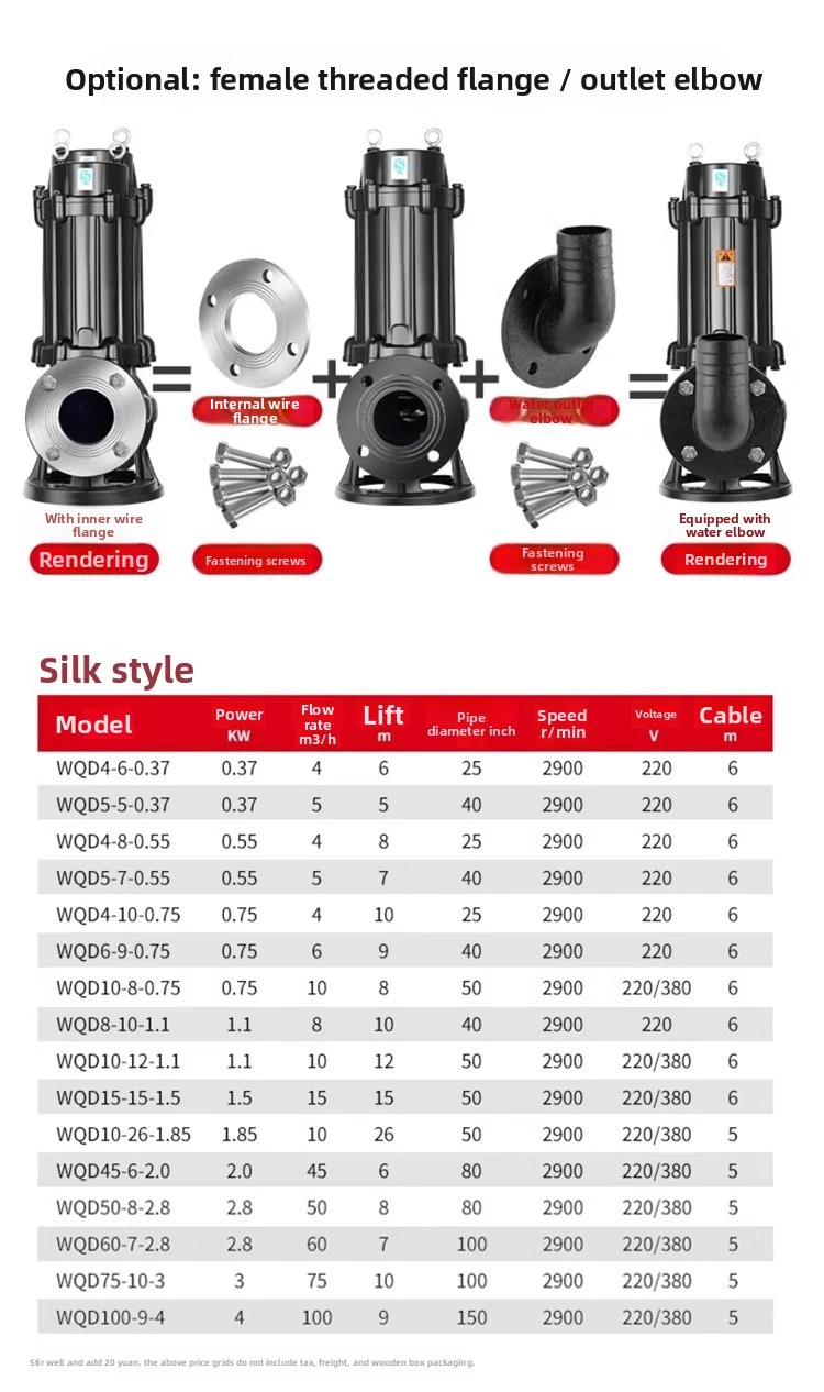 sewage pump