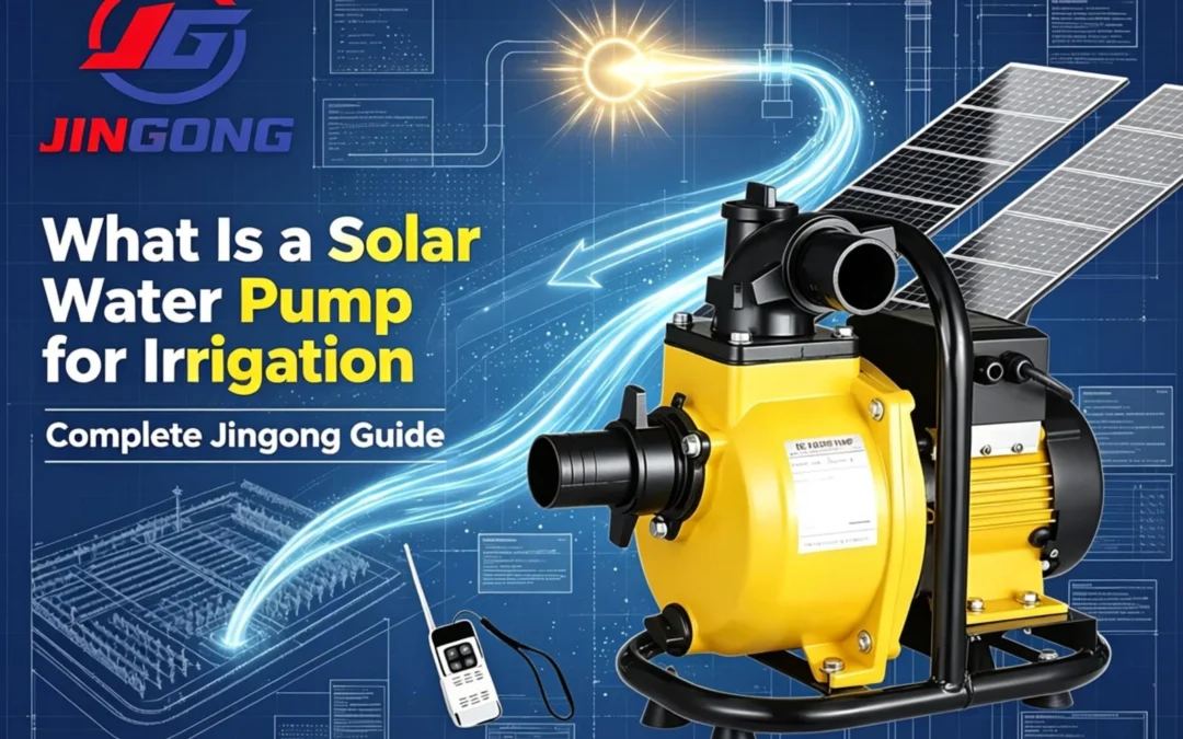 What Is a Solar Water Pump for Irrigation? Complete JINGONG Guide 2026