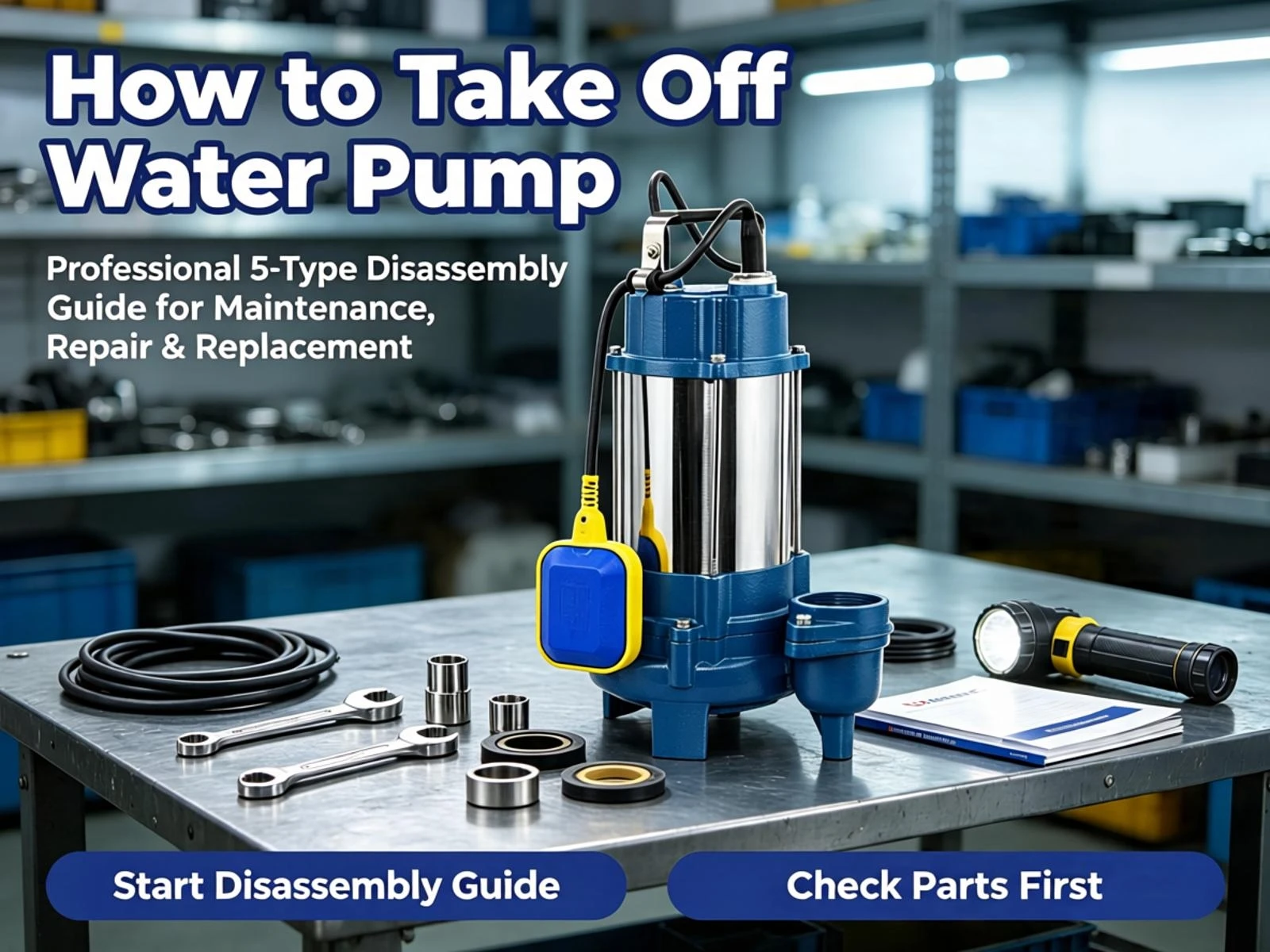Take Off Water Pump