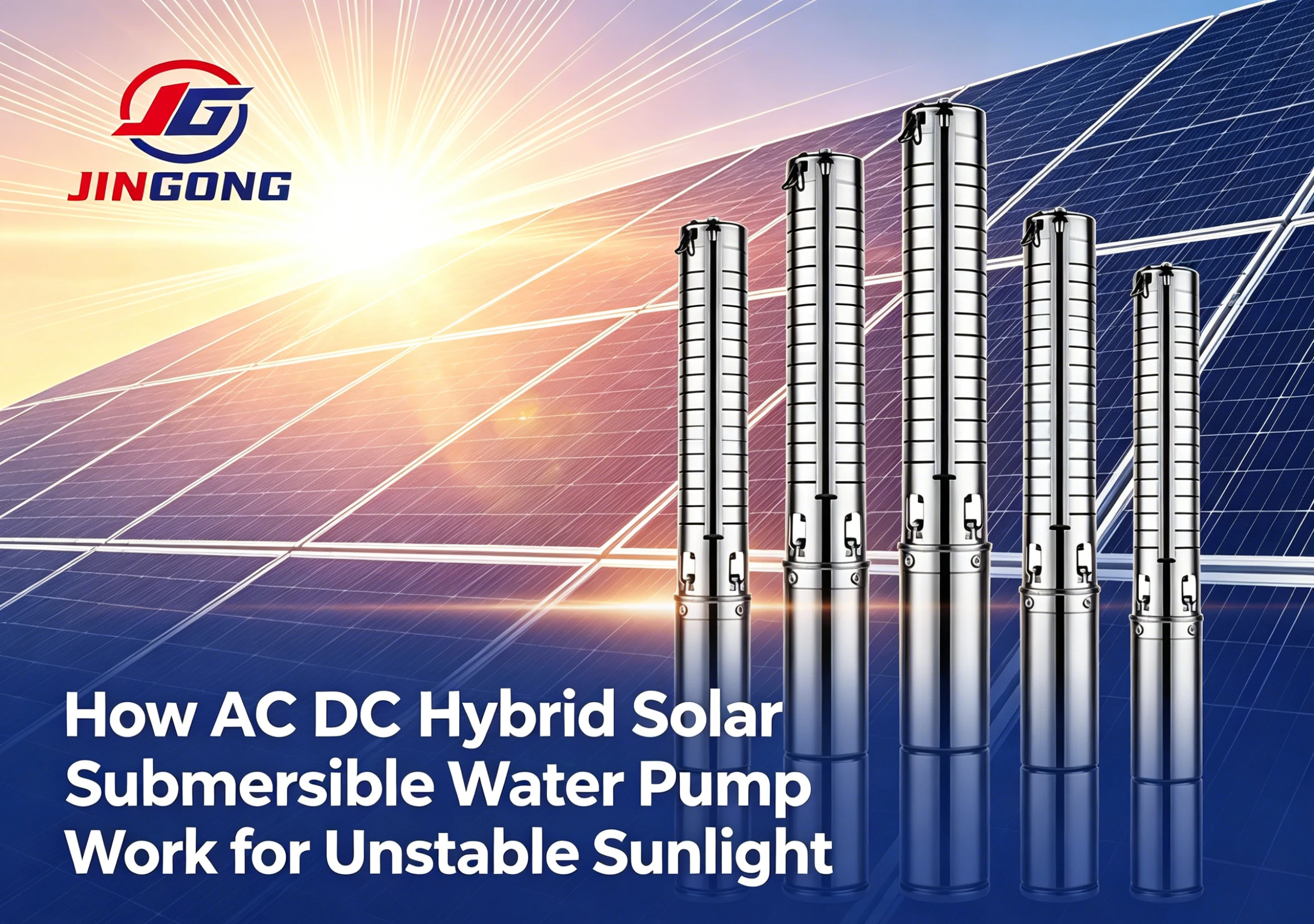 Hybrid Solar Submersible Water Pump
