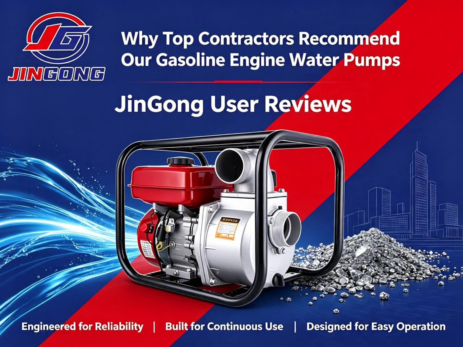 Gasoline Engine Water Pump