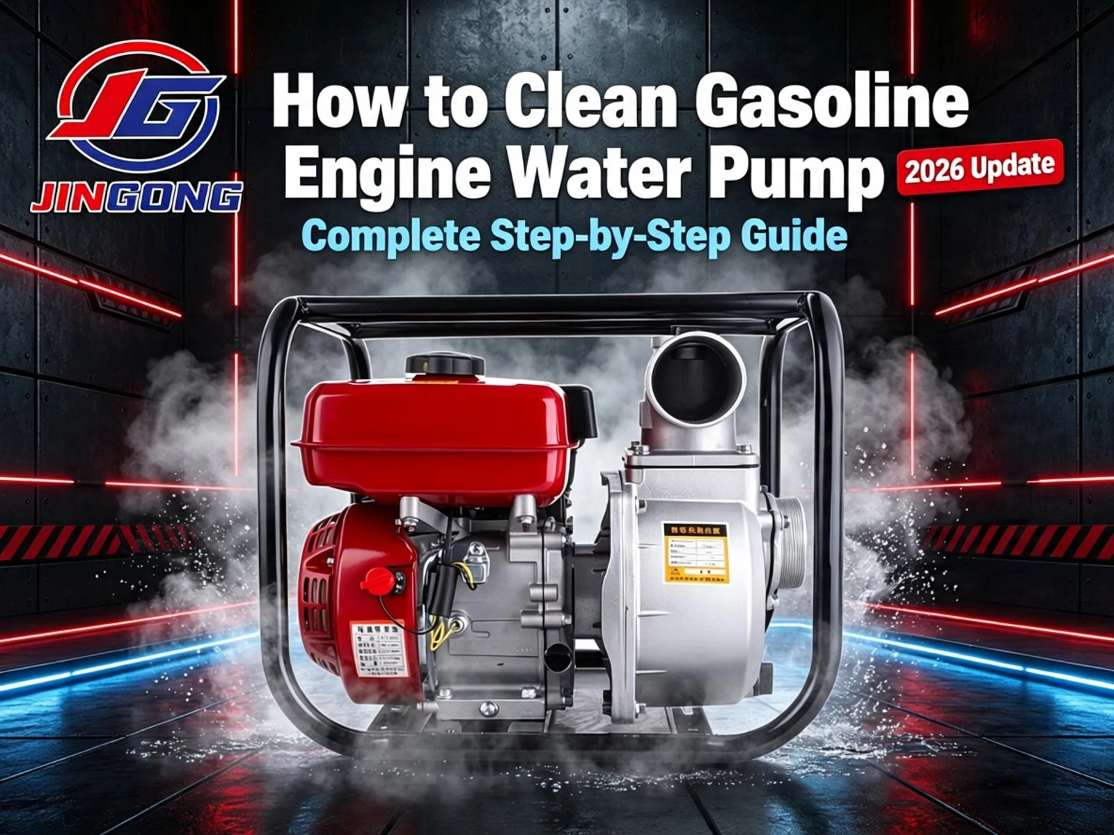 Clean Gasoline Engine Water Pump