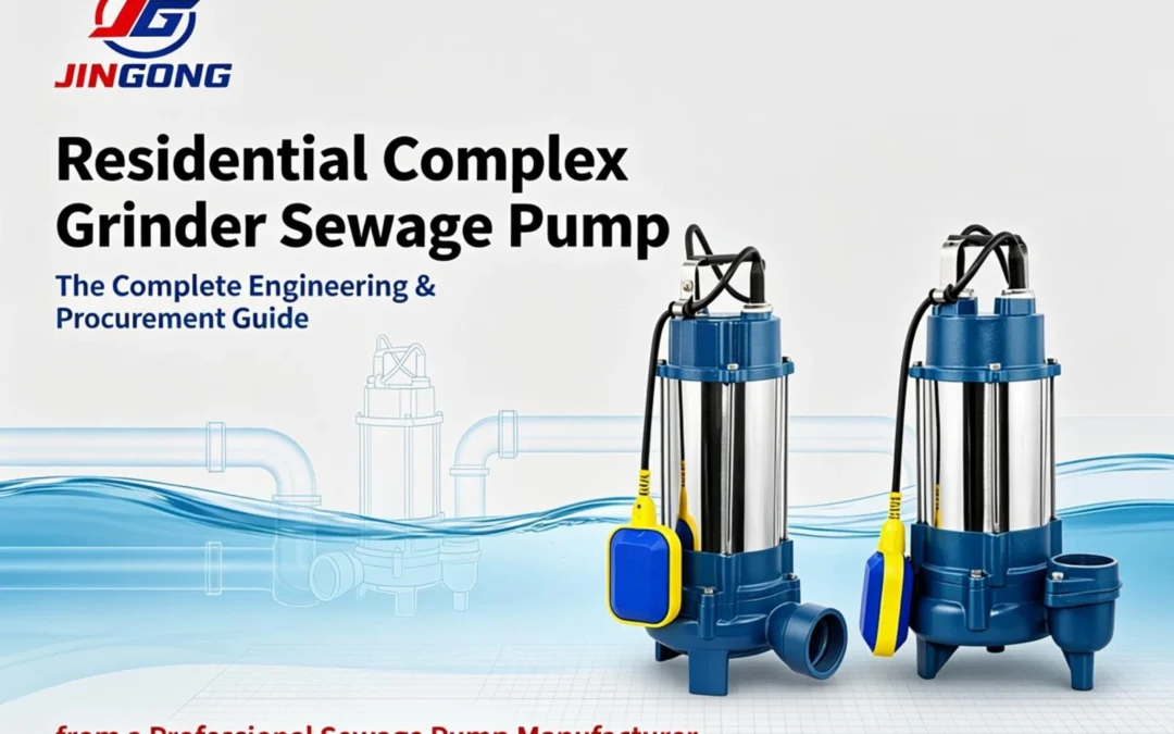 Residential Complex Grinder Sewage Pump: The Complete Engineering & Procurement Guide from a Professional Sewage Pump Manufacturer