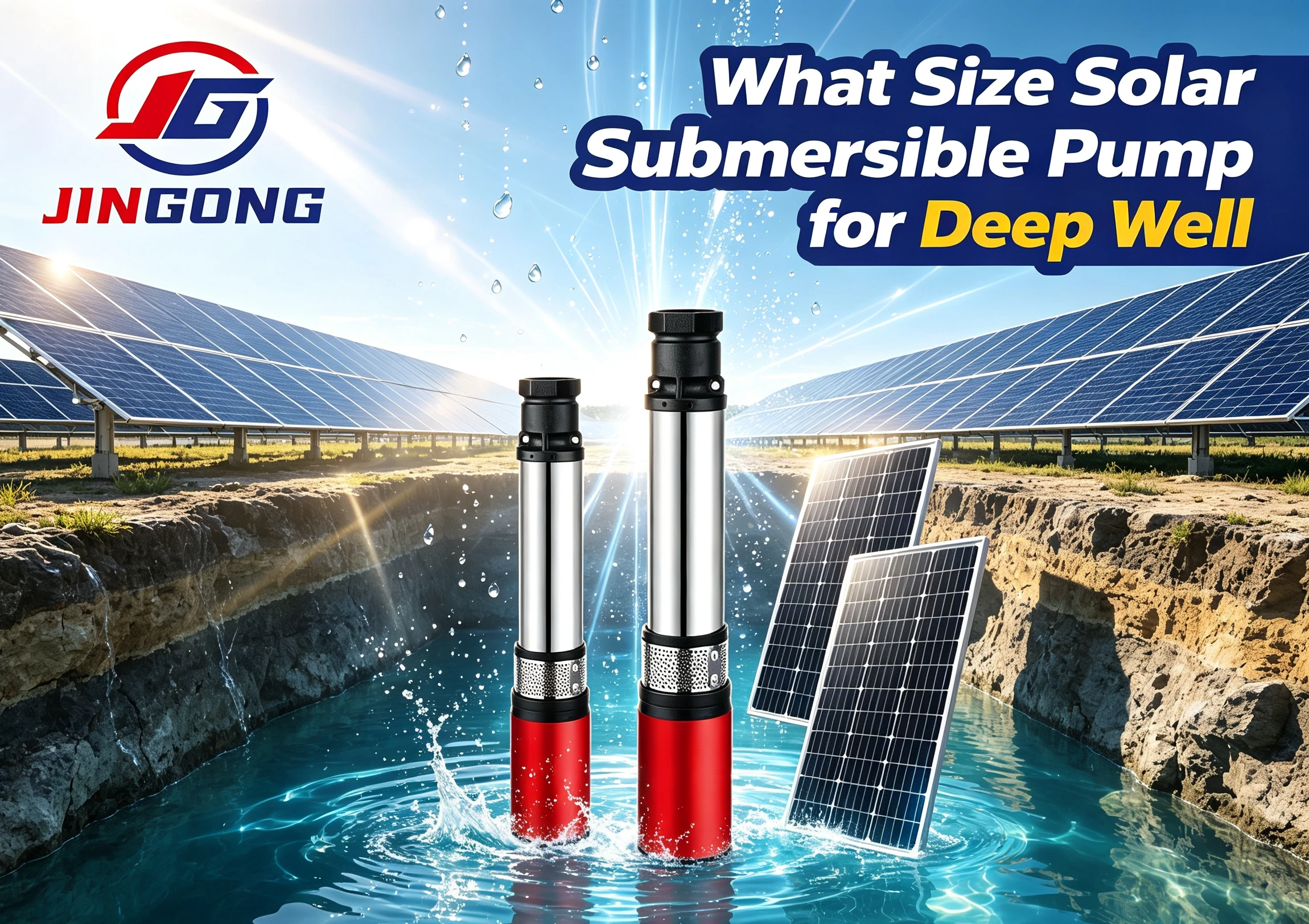 Solar Submersible Pump for Deep Well