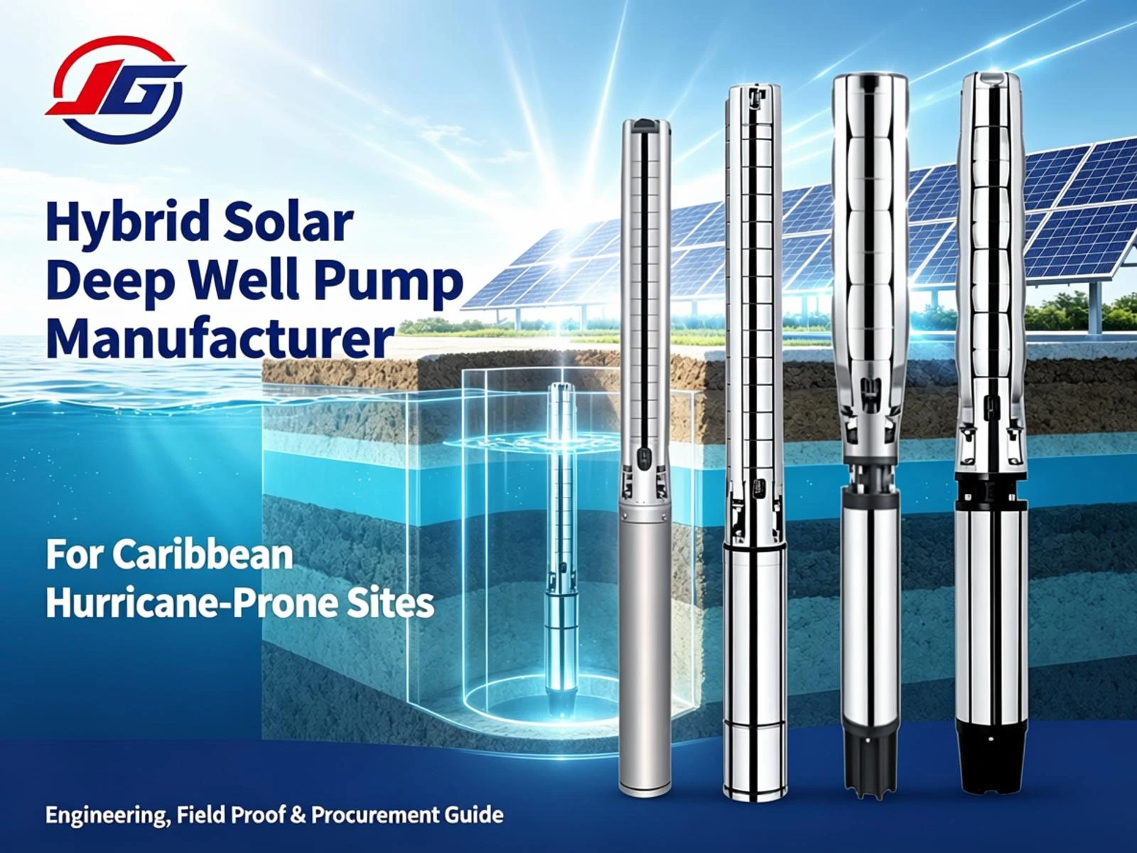 Hybrid Solar Deep Well Pump Manufacturer for Caribbean Hurricane-Prone Sites: Engineering, Field Proof & Procurement Guide Hybrid Solar Deep Well Pump