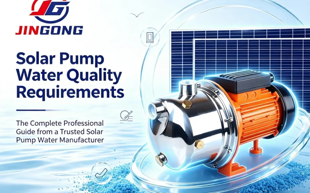 Solar Water Pump Quality Requirements: The Complete Professional Guide from a Trusted Solar Water Pump Manufacturer
