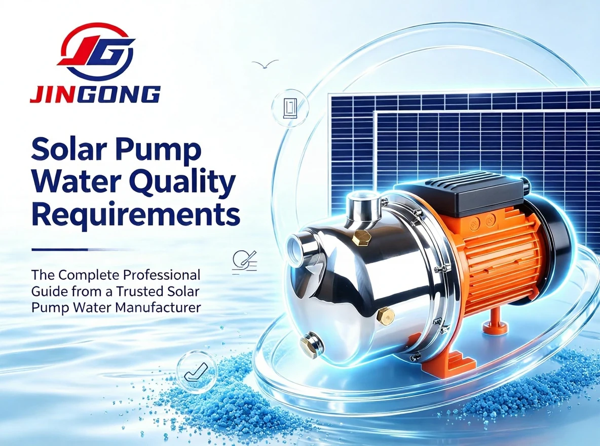Solar Pump Water Quality Requirements: The Complete Professional Guide from a Trusted Solar Water Pump Manufacturer solar water pump