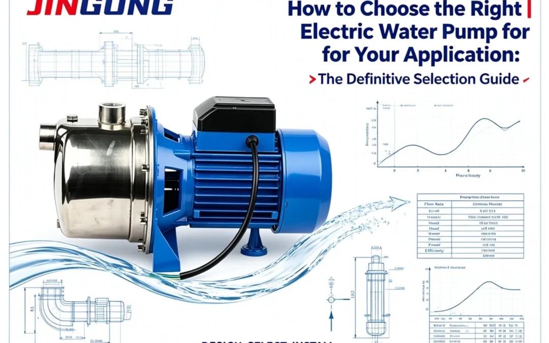 How to Choose the Right Electric Water Pump for Your Application: The Definitive Selection Guide