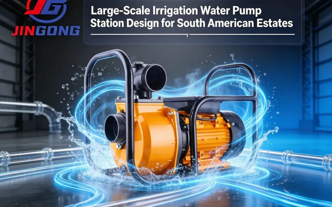 Large-Scale Irrigation Water Pump Station Design for South American Estates