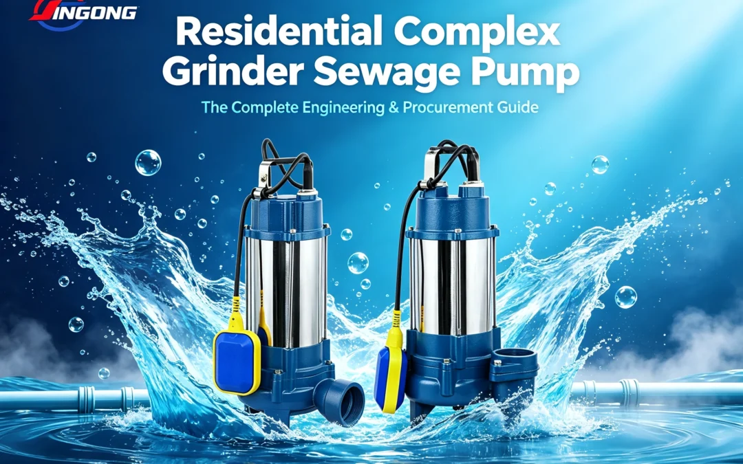 Residential Complex Grinder Sewage Pump: The Complete Engineering & Procurement Guide from a Professional Sewage Pump Manufacturer