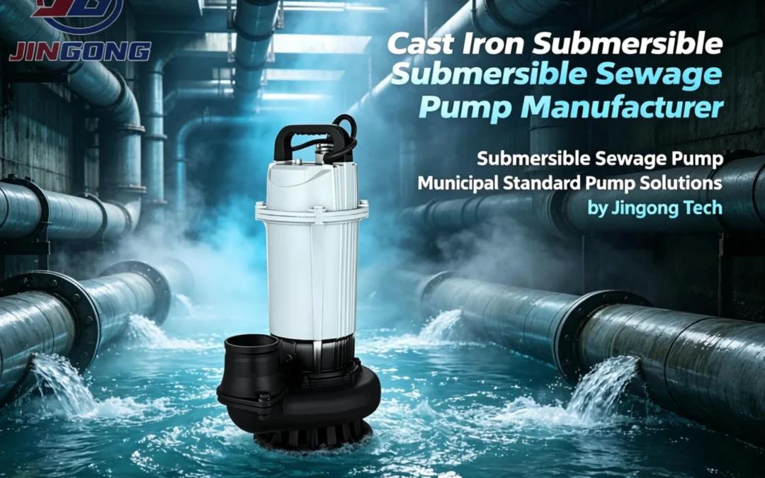 Cast Iron Submersible Sewage Pump Manufacturer | Municipal Standard Pump Solutions by Jingong Tech