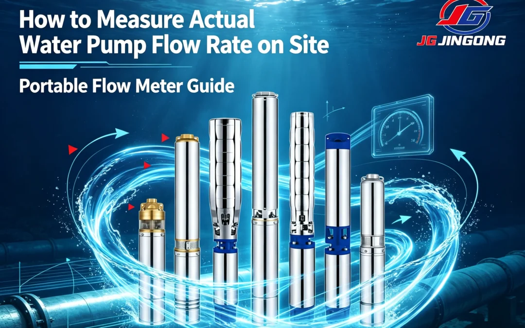 How to Measure Actual Water Pump Flow Rate on Site – Portable Flow Meter Guide