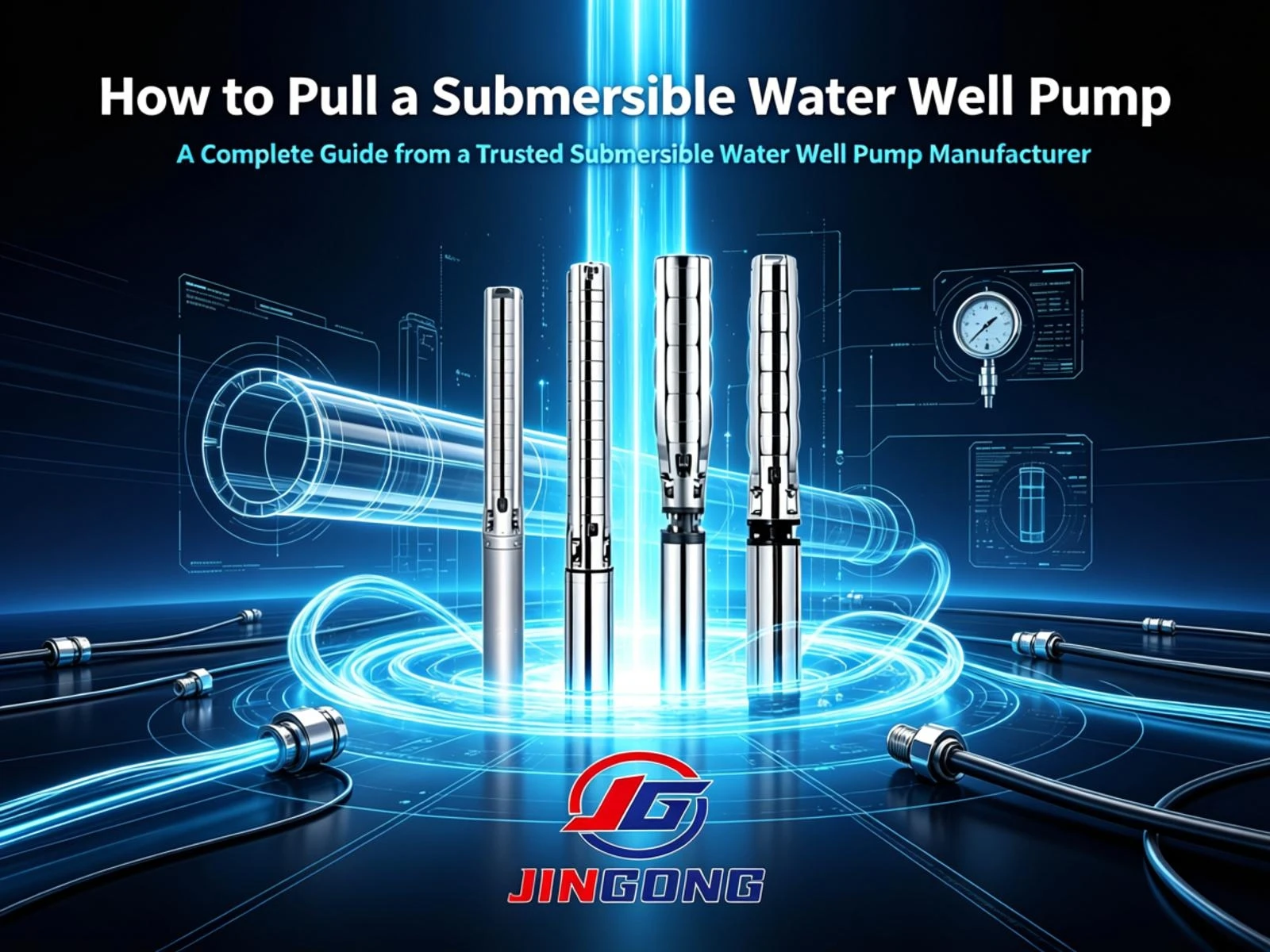 Submersible Water Well Pump