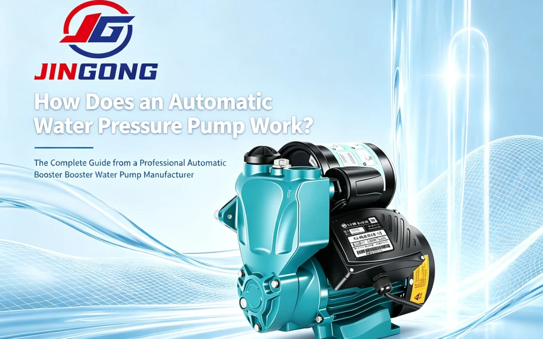 How Does an Automatic Water Pressure Pump Work? The Complete Guide from a Professional Automatic Booster Water Pump Manufacturer