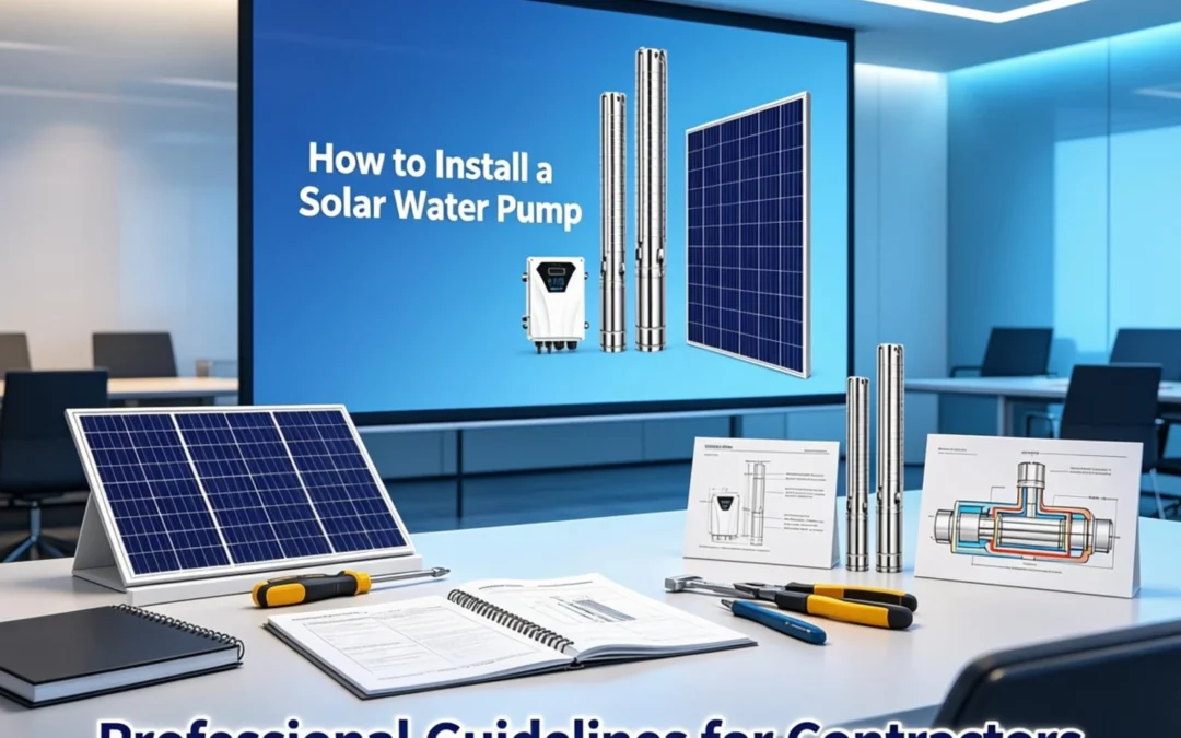 How to Install a Solar Water Pump Professional Guidelines for Contractors