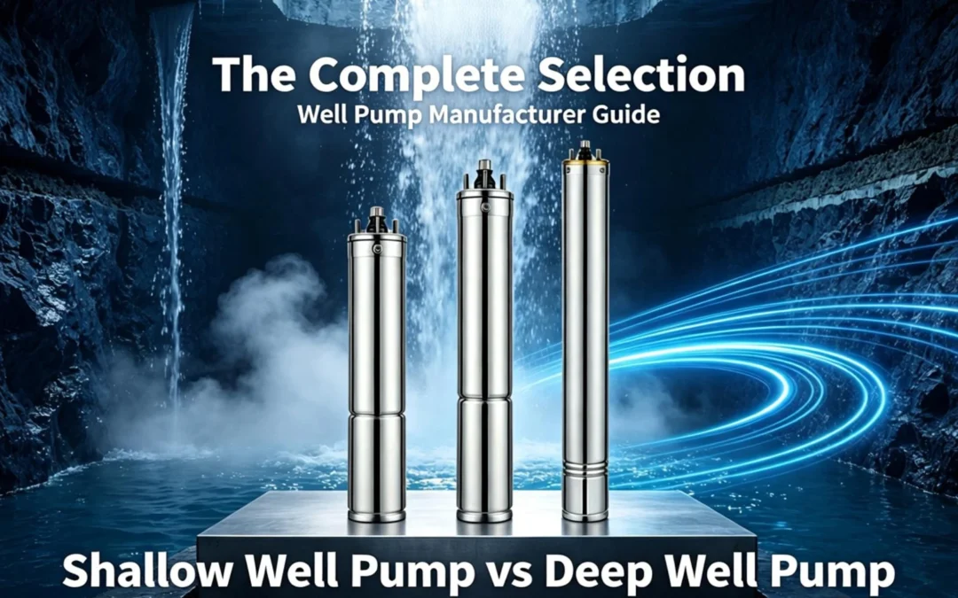 Well pump manufacturer Guide Shallow Well Pump vs Deep Well Pump Selection