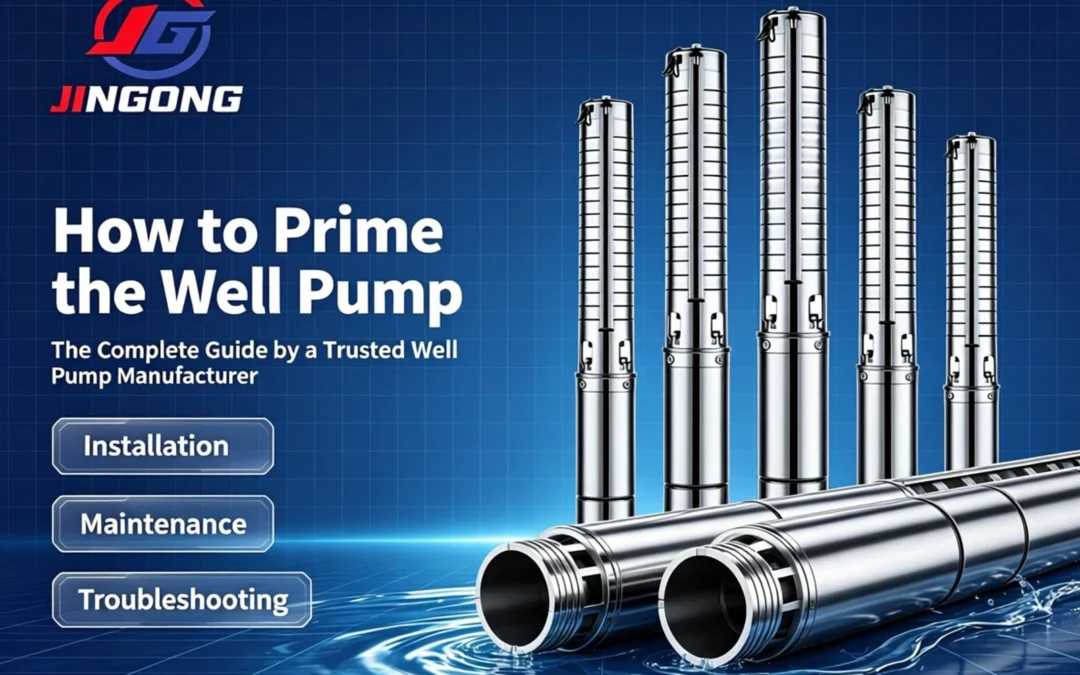 How to Prime the Well Pump: The Complete Guide by a Trusted Well Pump Manufacturer