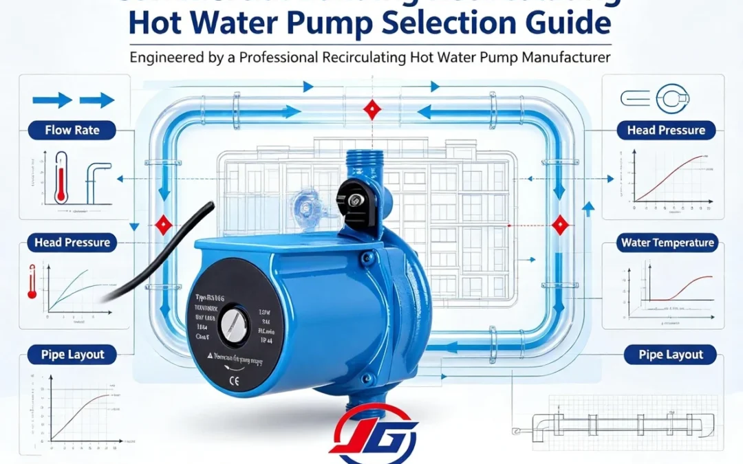 Commercial Building Recirculating Hot Water Pump Selection Guide: Engineered by a Professional Recirculating Hot Water Pump Manufactur